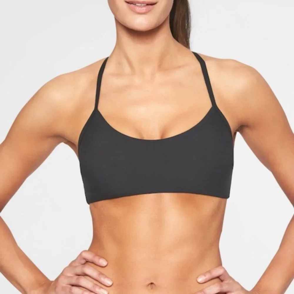 Athleta Black T-Back Sports Bra